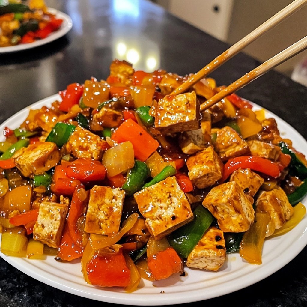 High Protein Tofu Stir Fry