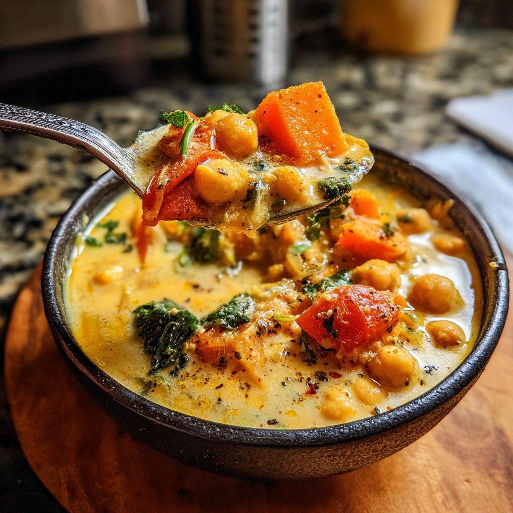 Jamaican Coconut Chickpea Stew