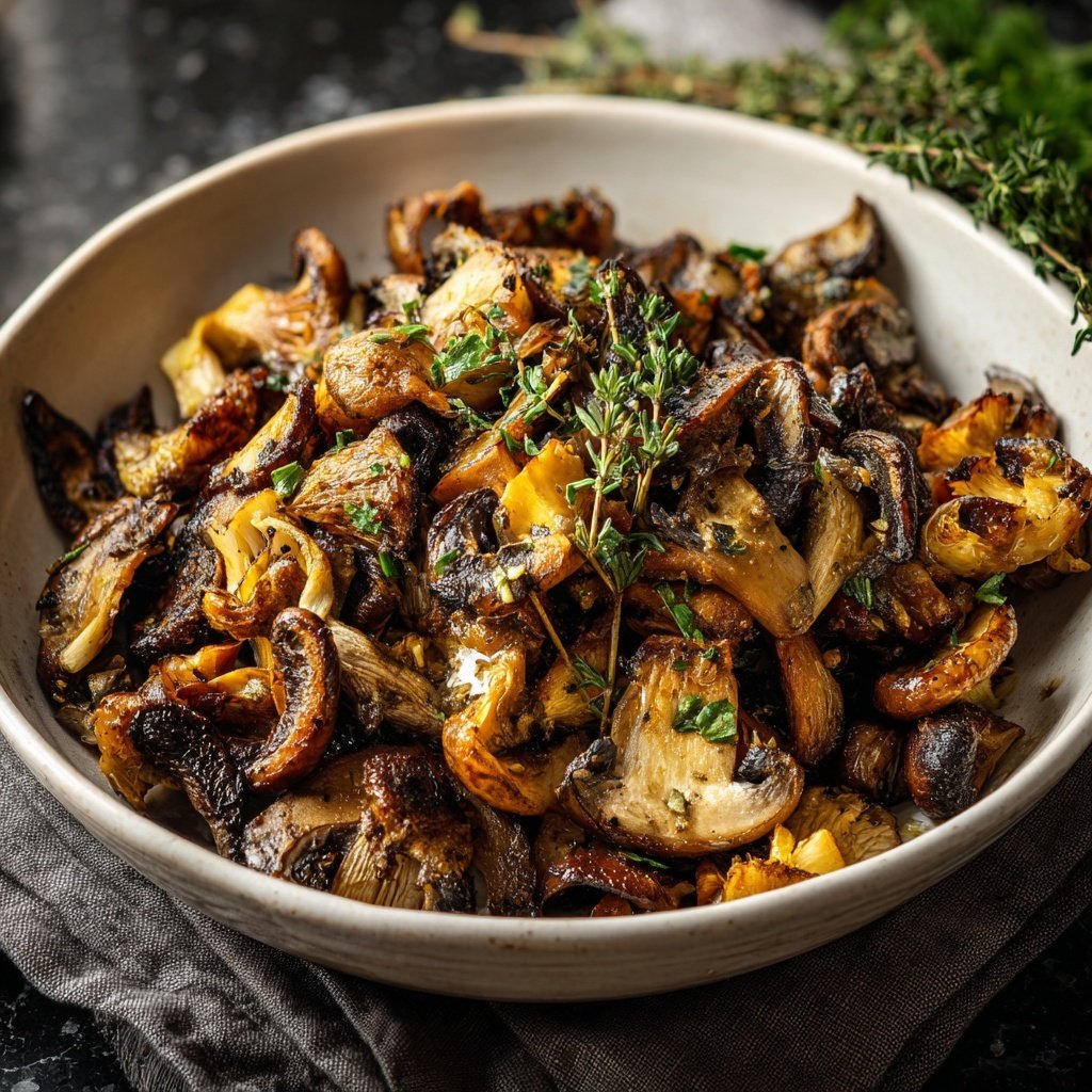 Roasted Mushroom Medley