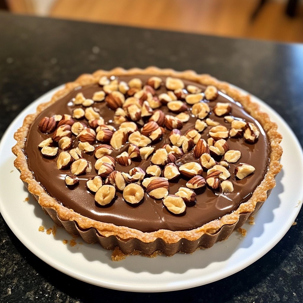 Chocolate Hazelnut Tart