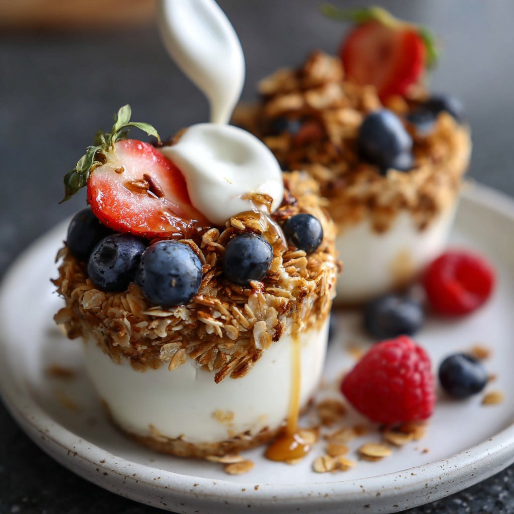 Cinnamon Vanilla Yogurt Breakfast Cups