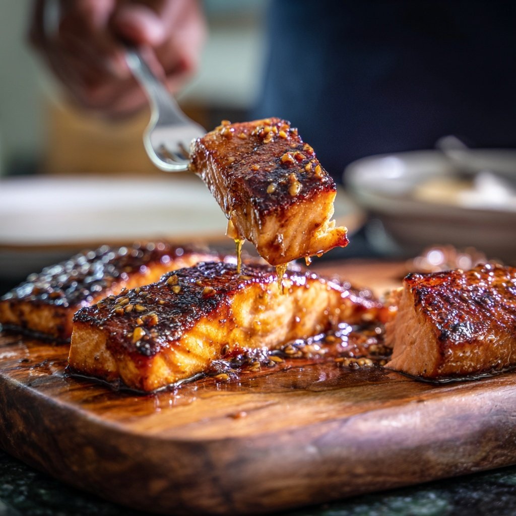Easy Healthy Honey Garlic Salmon