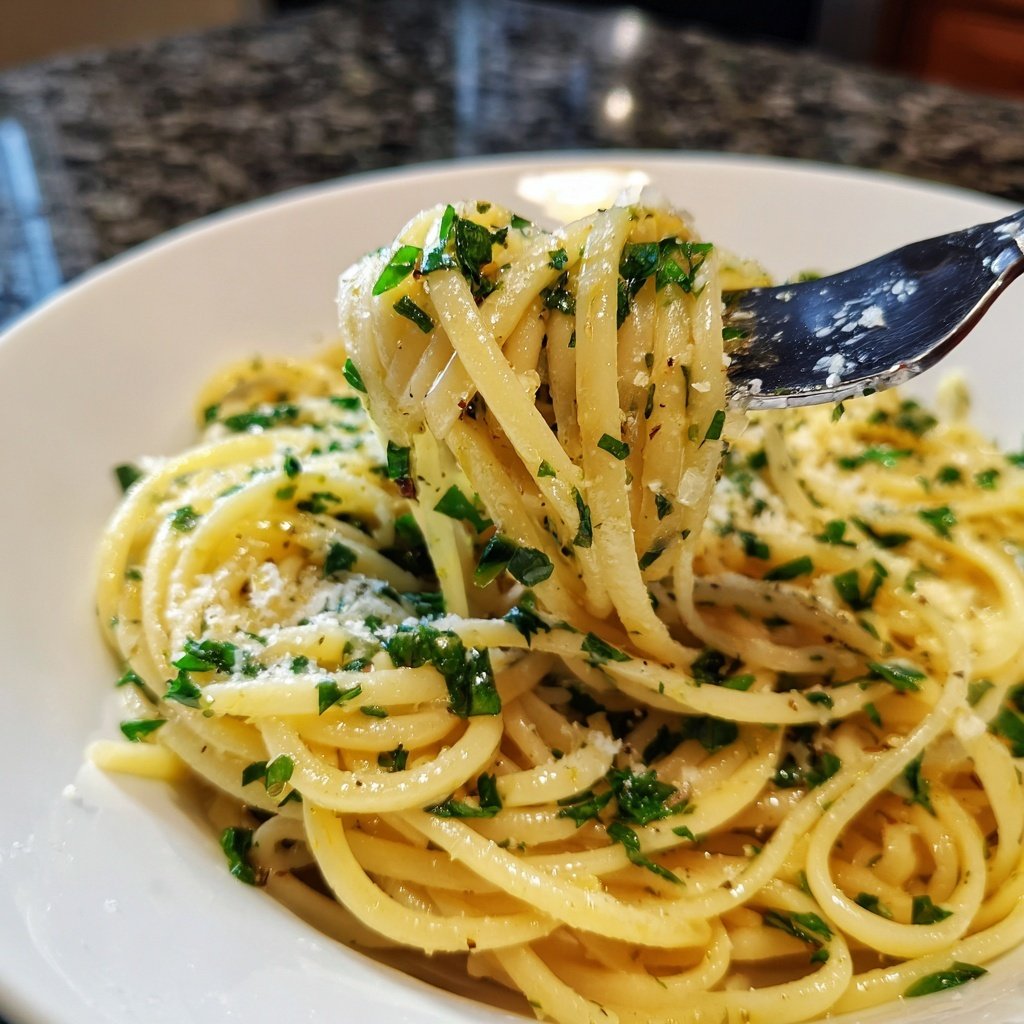 Quick & Easy 15-Minute Garlic Pasta