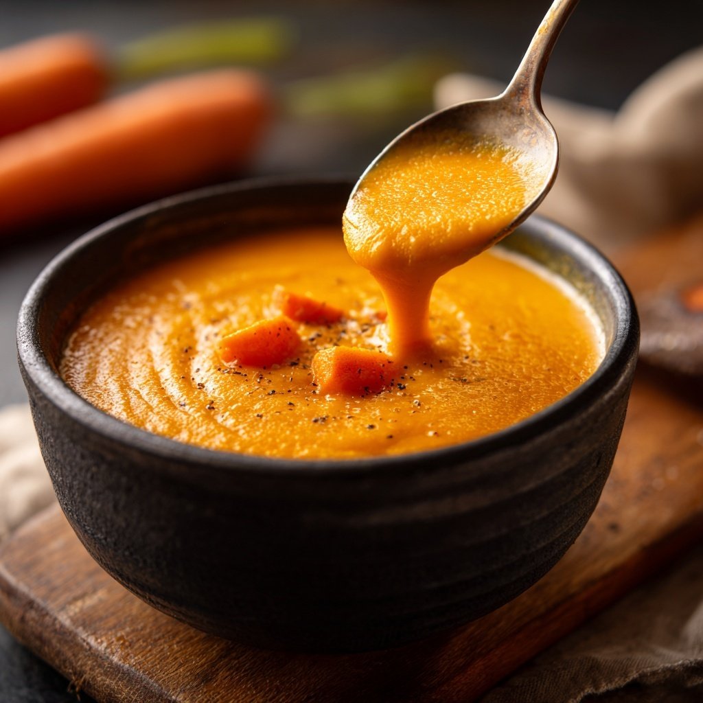 Creamy Carrot Ginger Soup