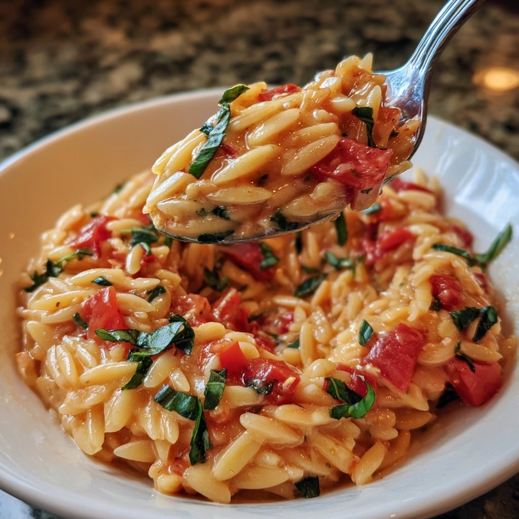 Sunday Creamy Tomato Orzo