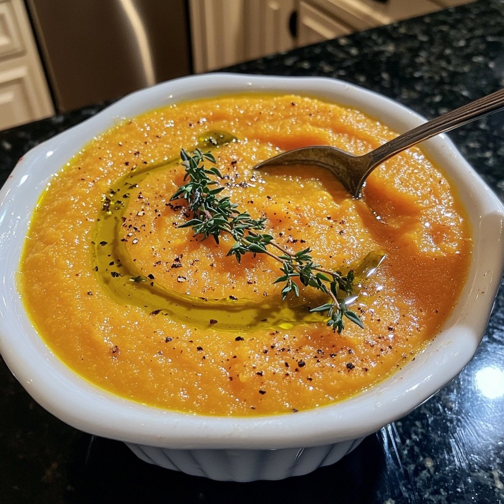 Squash Soup with Thyme