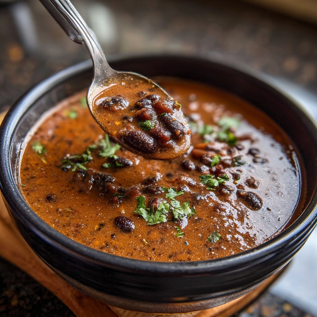 Jamaican Black Bean Soup