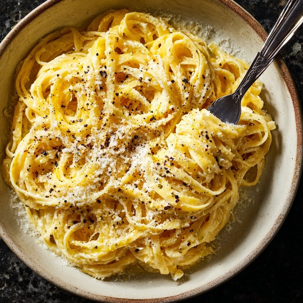 Romantic Lemon Parmesan Pasta