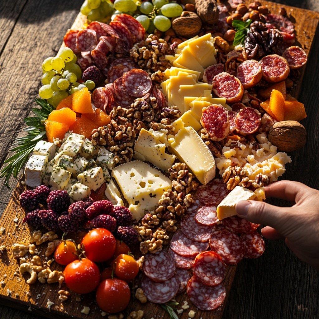 Super Bowl Charcuterie Board